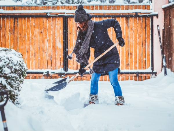 5 tips for safely shoveling snow